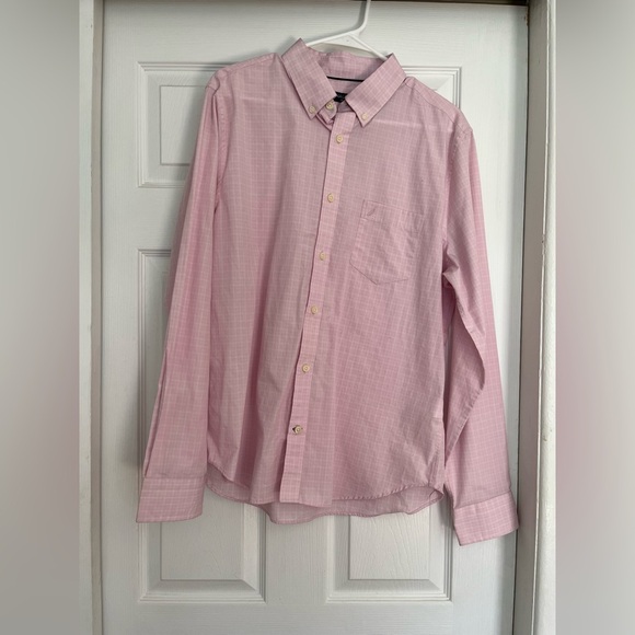 Nautica Pink Casual Button Down Shirt - Picture 3 of 14